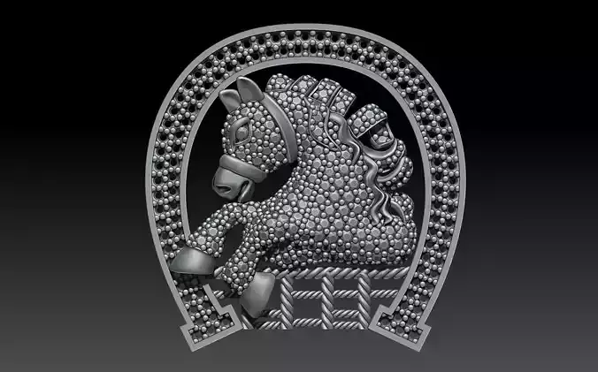 HORSE PENDANT