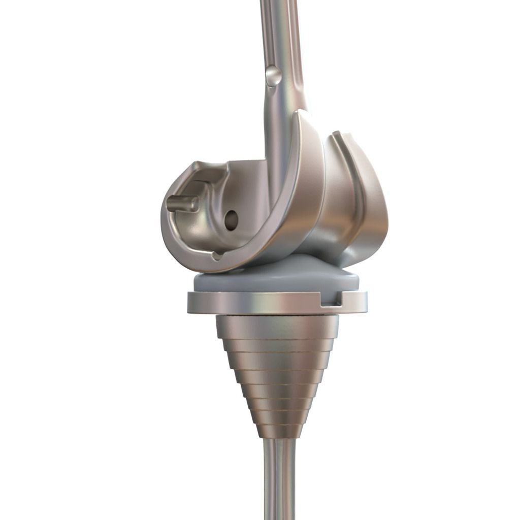 Knee Replacement Implant 3D model_6
