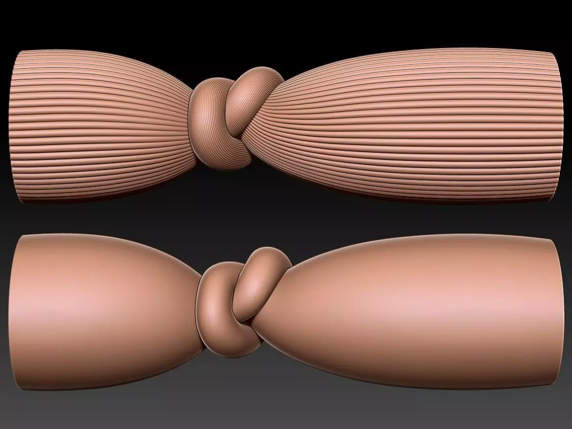 KNOTTED GLASSES MODELS 3D print model