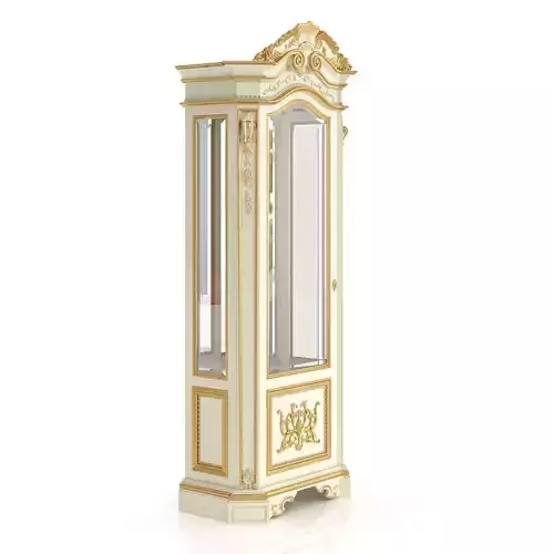 1 door glass cabinet