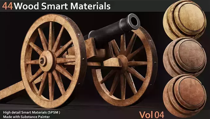 44 Wood Smart Materials Vol4 Texture