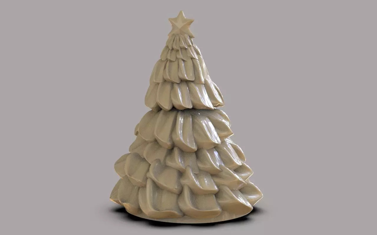 Xmas Tree 2 3D print model_0