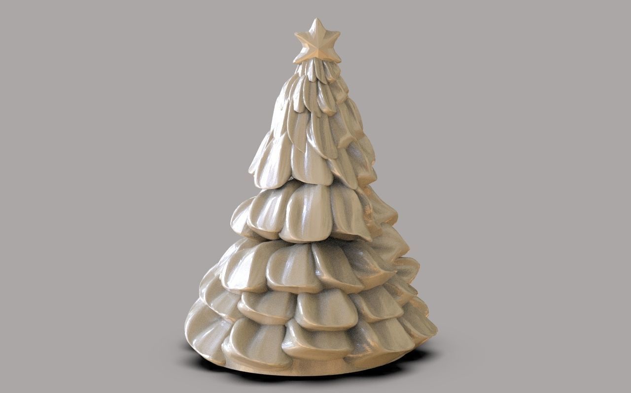 Xmas Tree 2 3D print model_1