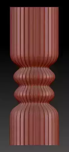 RIPPLE TRIANGLE OUTLINES SHAPE 3D print model