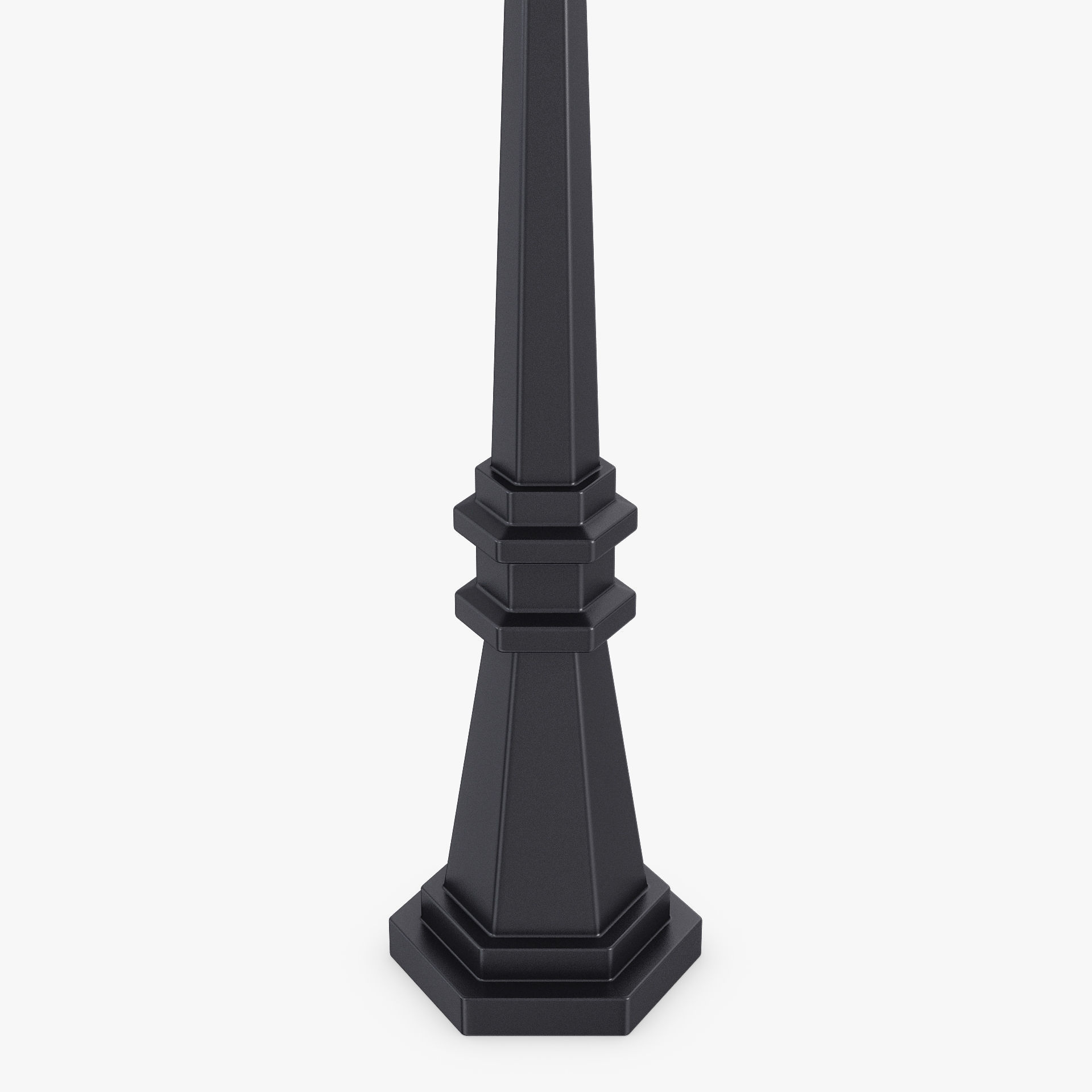 Vintage Streetlight v 1 3D model_4