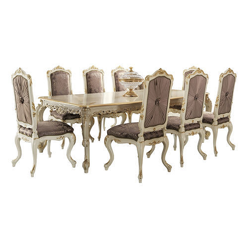 Empire-style vitrine with inlays and gold leaf decorations 3D model