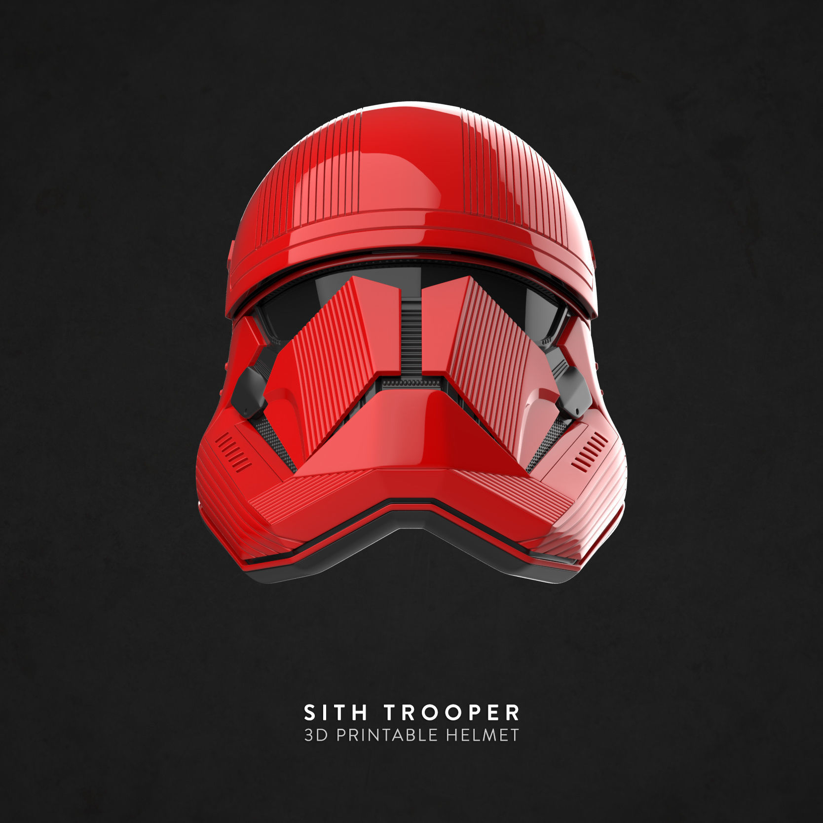 Sith Trooper Helmet 3D print model_6