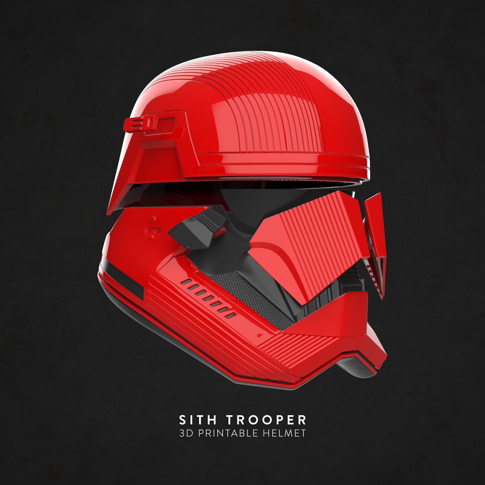 Sith Trooper Helmet 3D print model_12