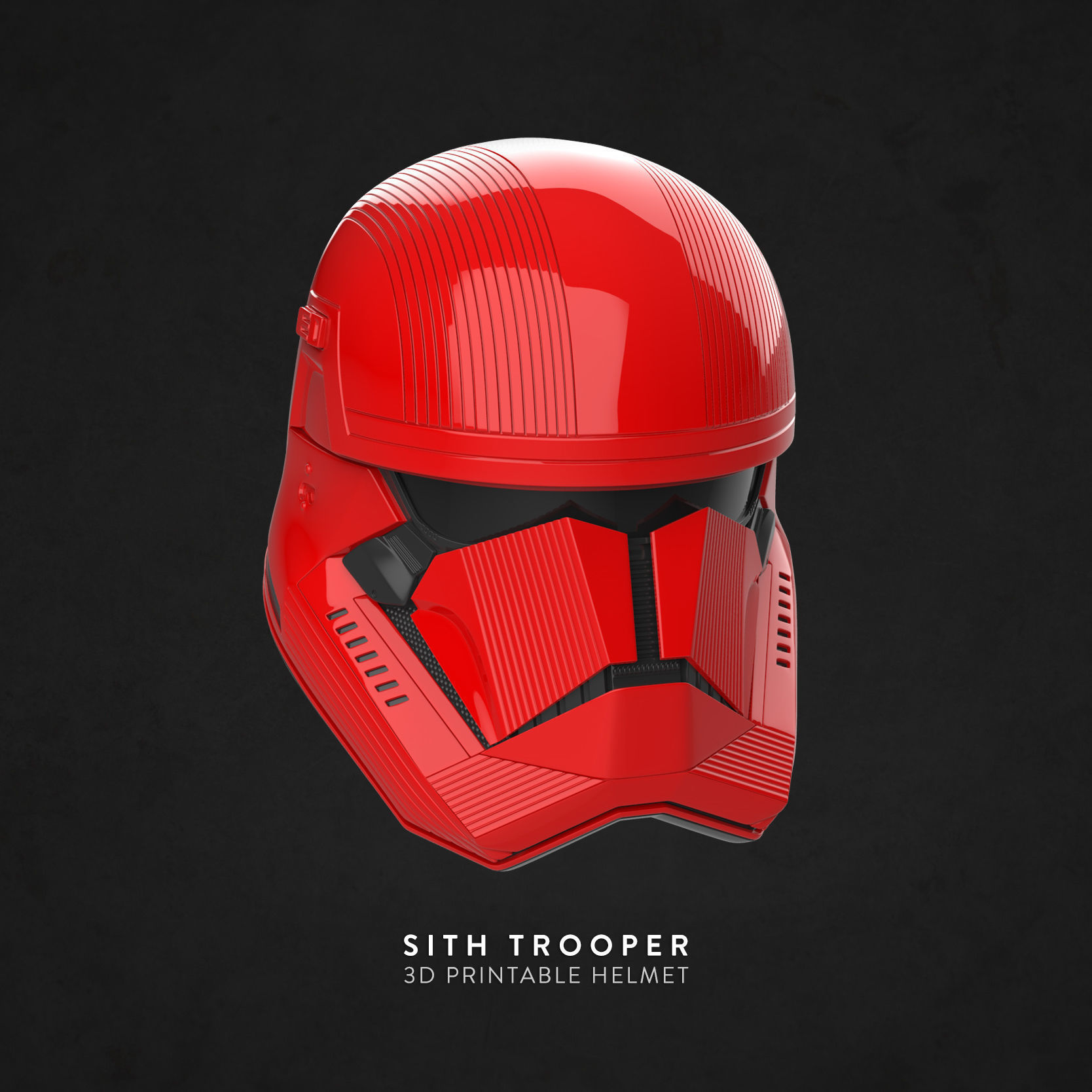 Sith Trooper Helmet 3D print model_9