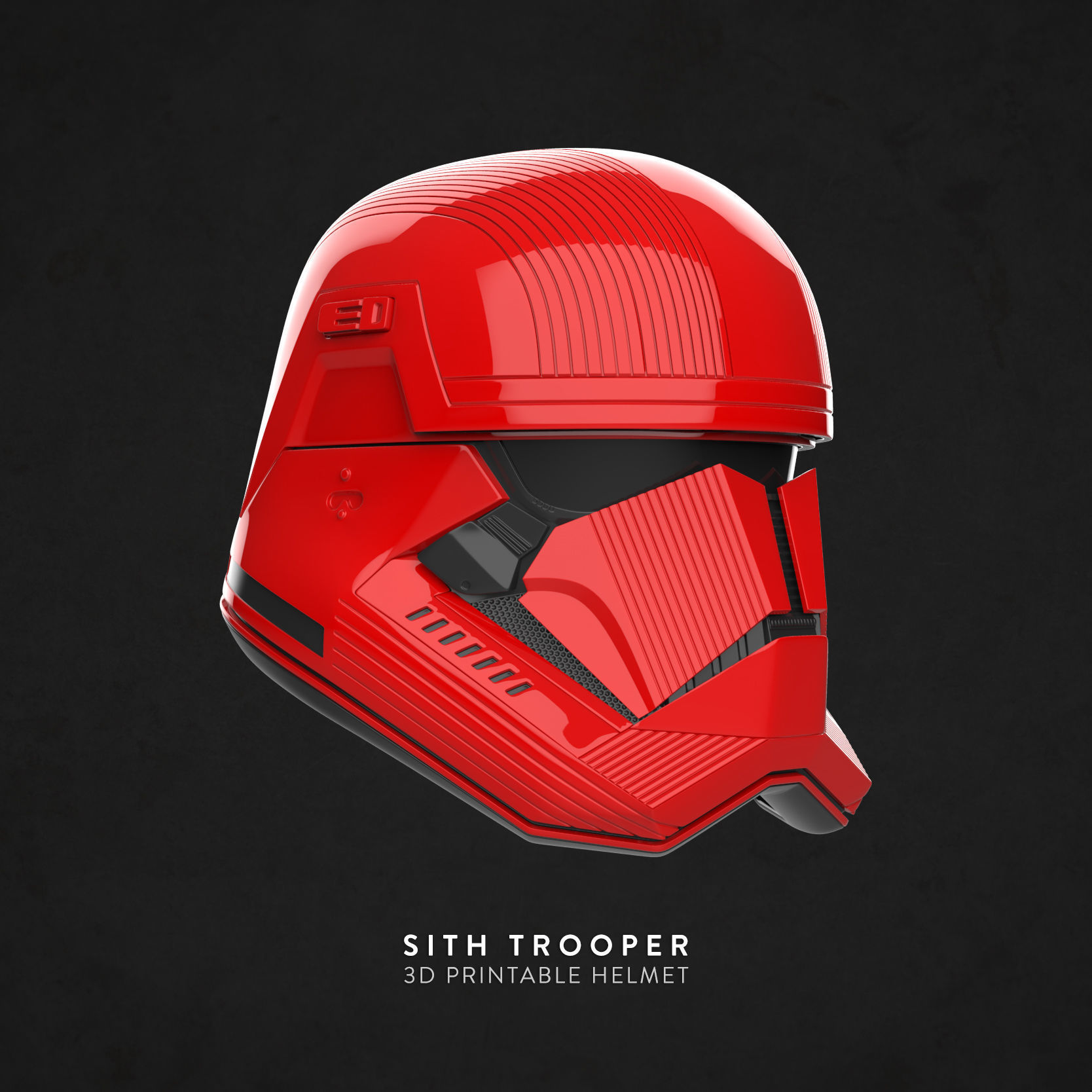 Sith Trooper Helmet 3D print model_11