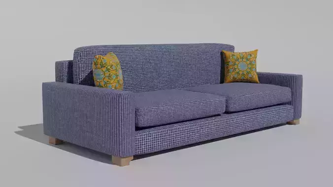 Sofa blue