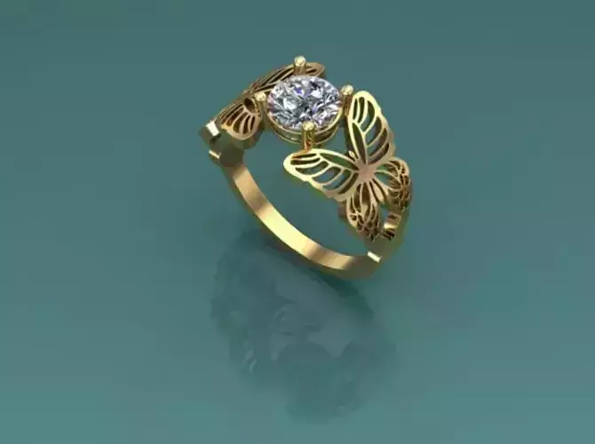 BUTTERFLY RING