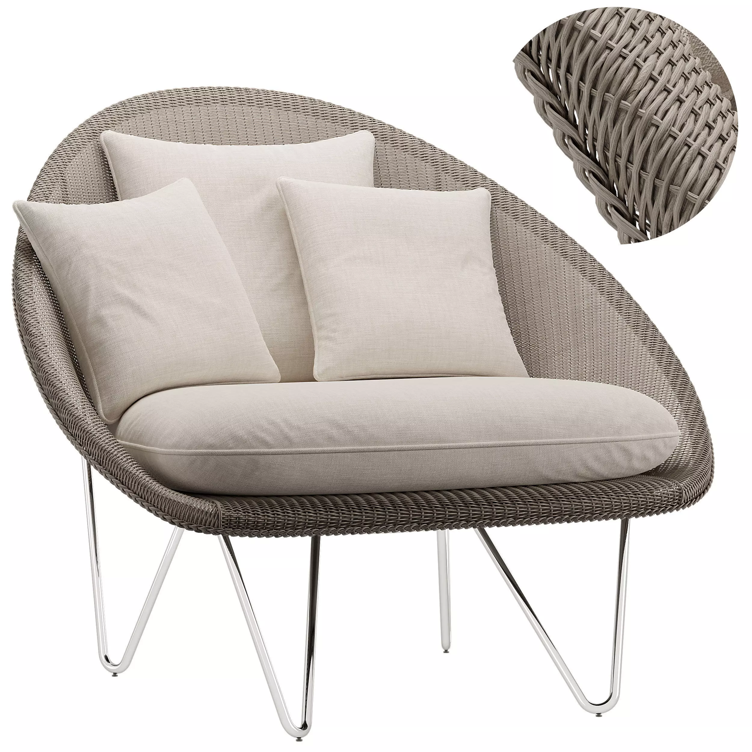 Vincent Sheppard Joe Armchair 3D model