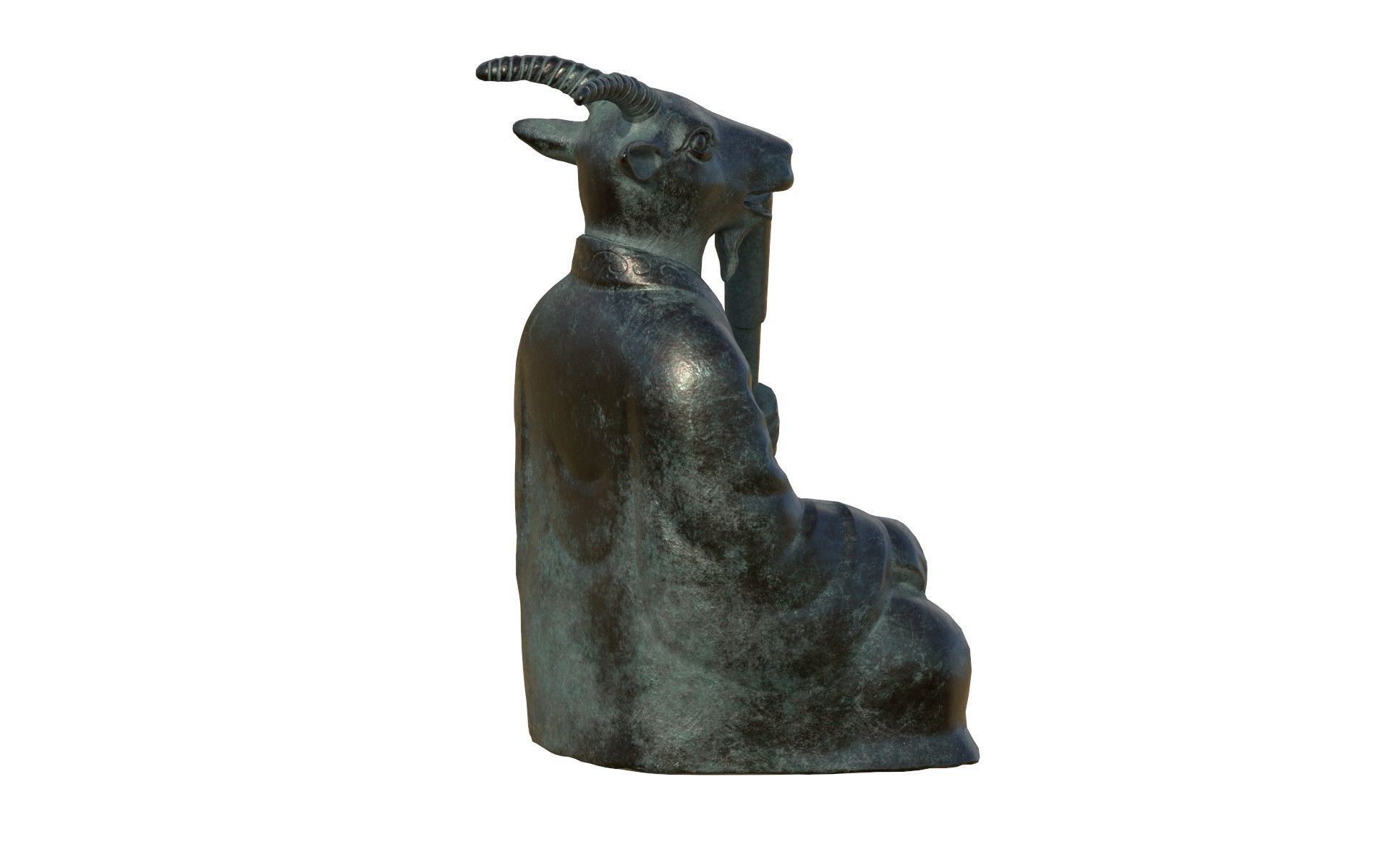 Zodiac  Goat 3D print model_6