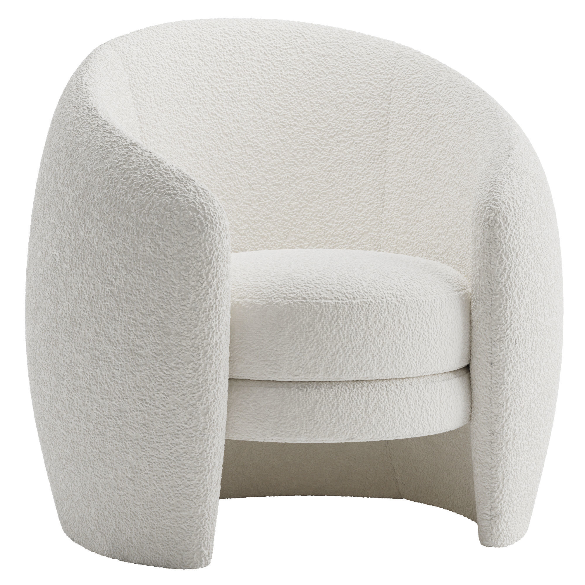 Crate and Barrel Fernie chair 3D model CGTrader