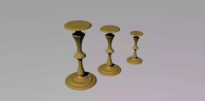  classic  fur niture 3D model
