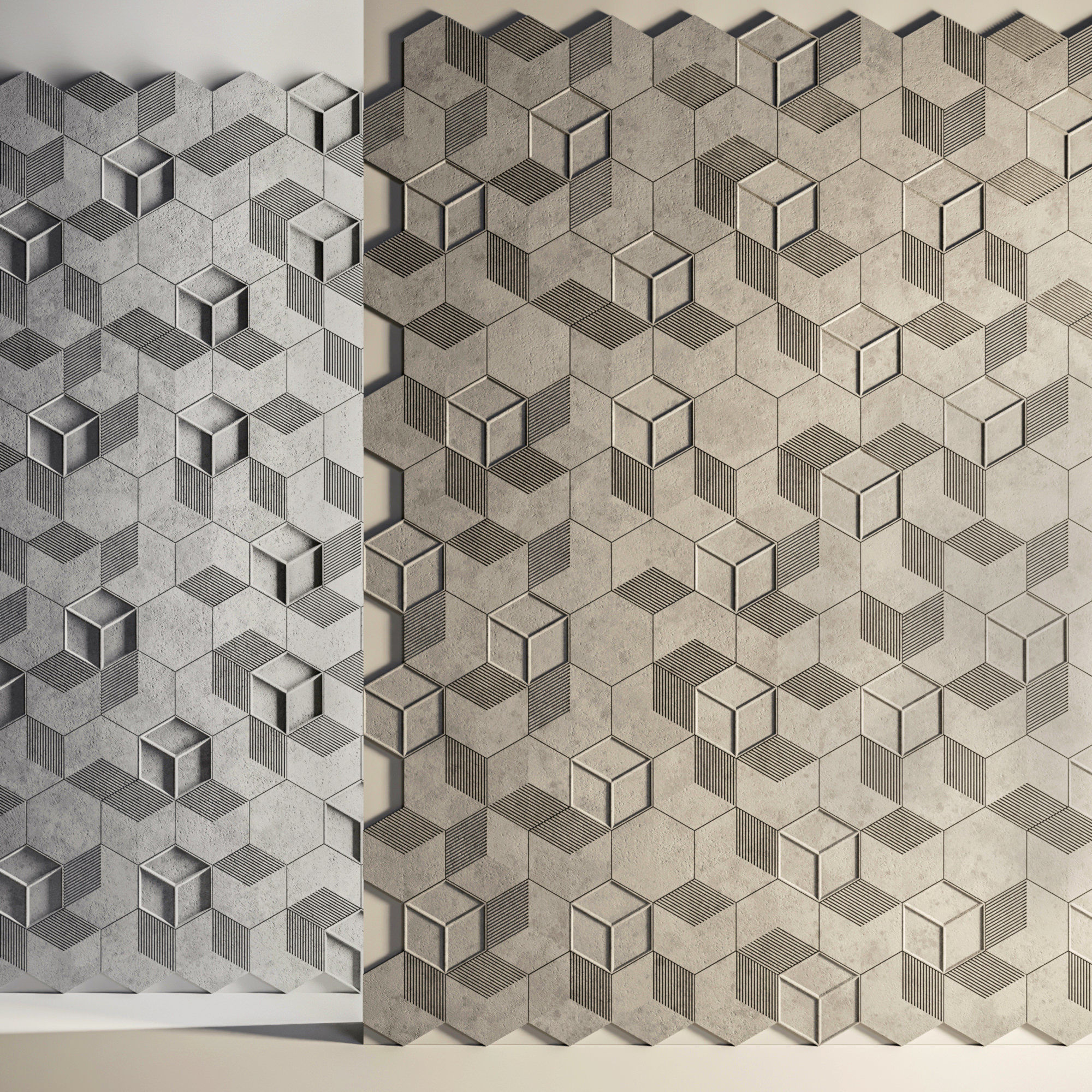 Mrf - Concrete Panel02 3D model_1