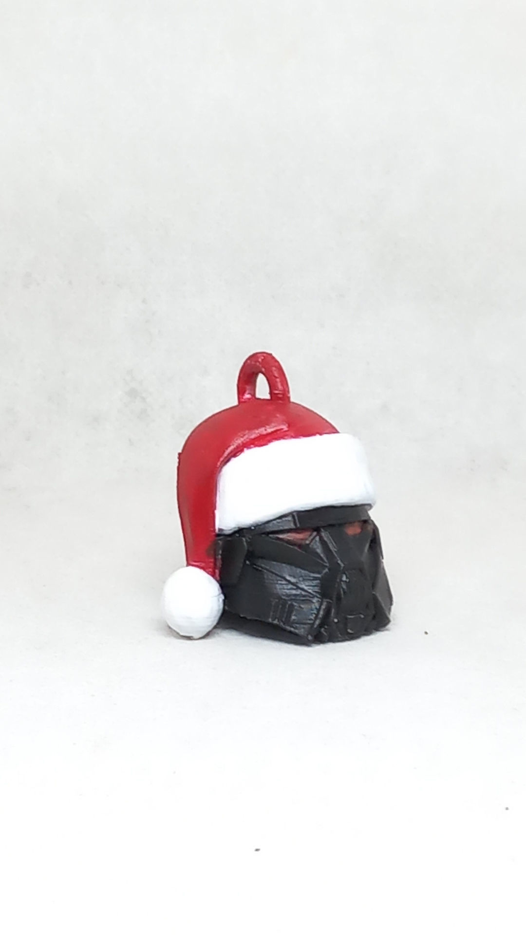santa Dark Trooper keychain  3D print model_7