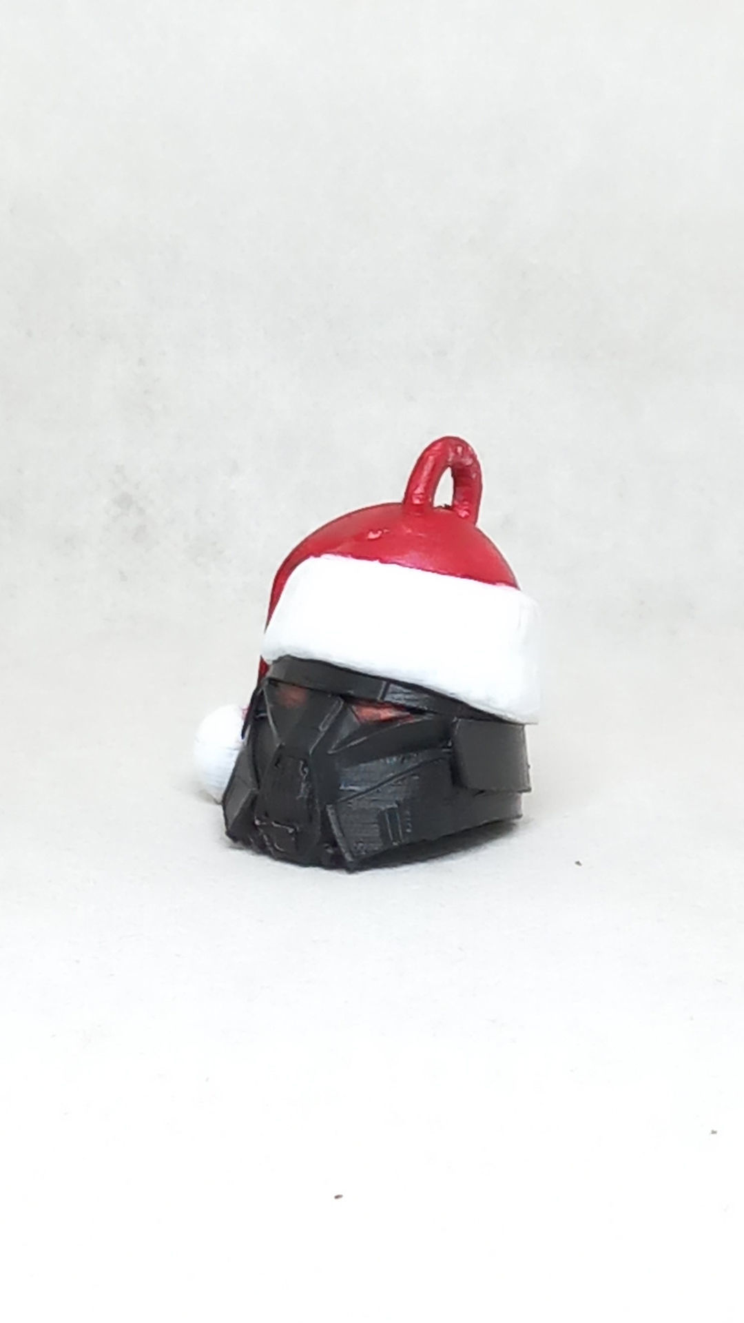 santa Dark Trooper keychain  3D print model_2