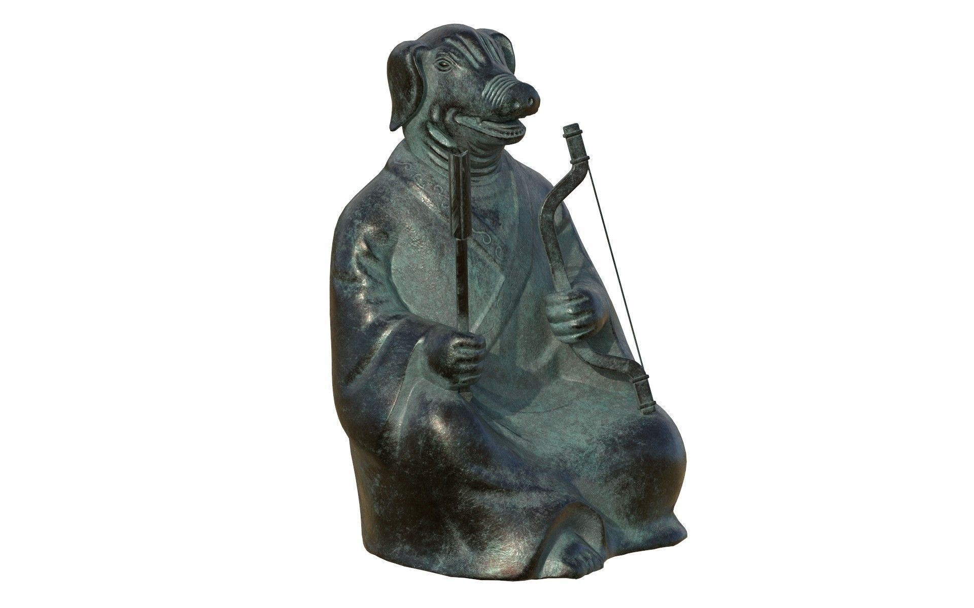 Zodiac  Pig 3D print model_6