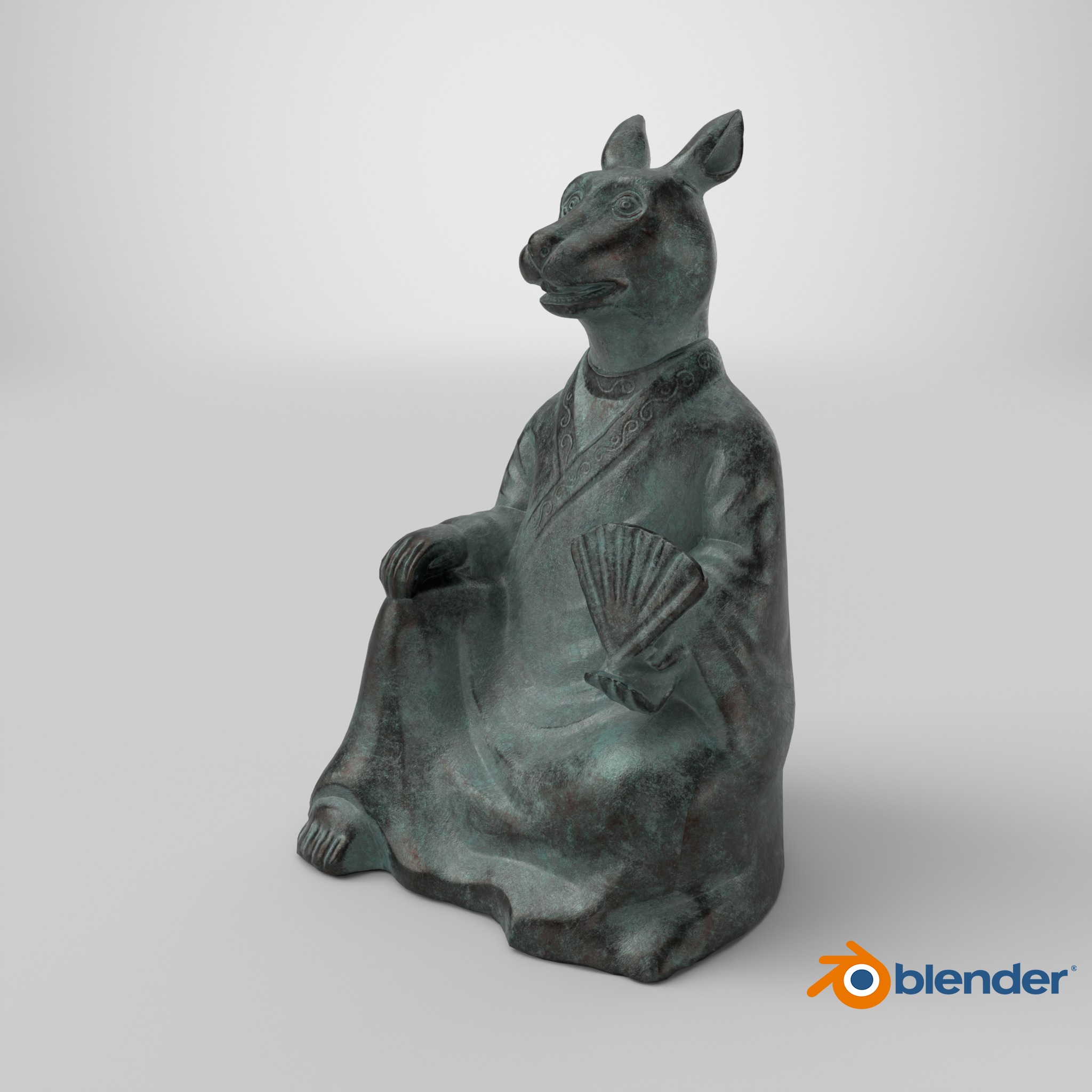 Zodiac  Rabbit 3D print model_9