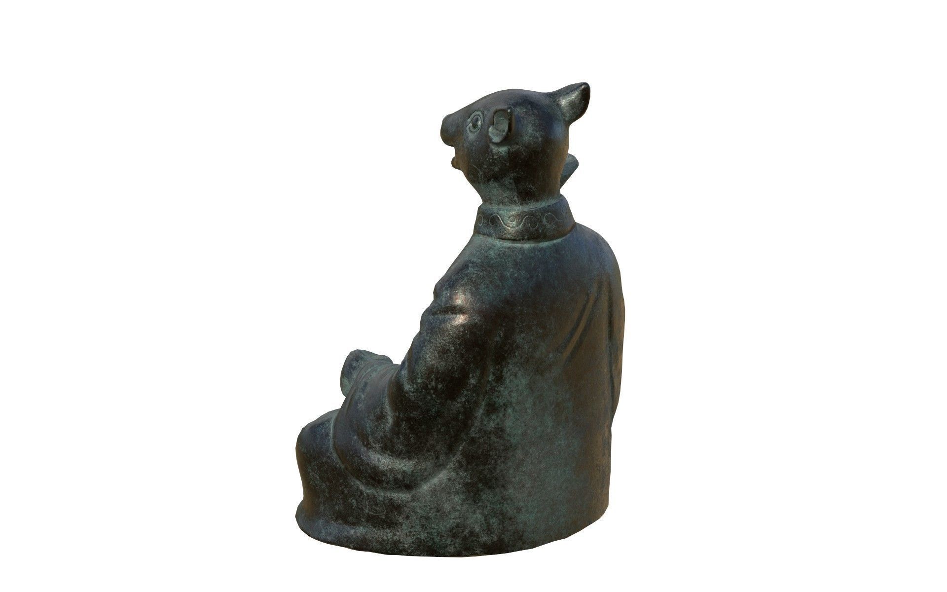 Zodiac  Rat 3D print model_4