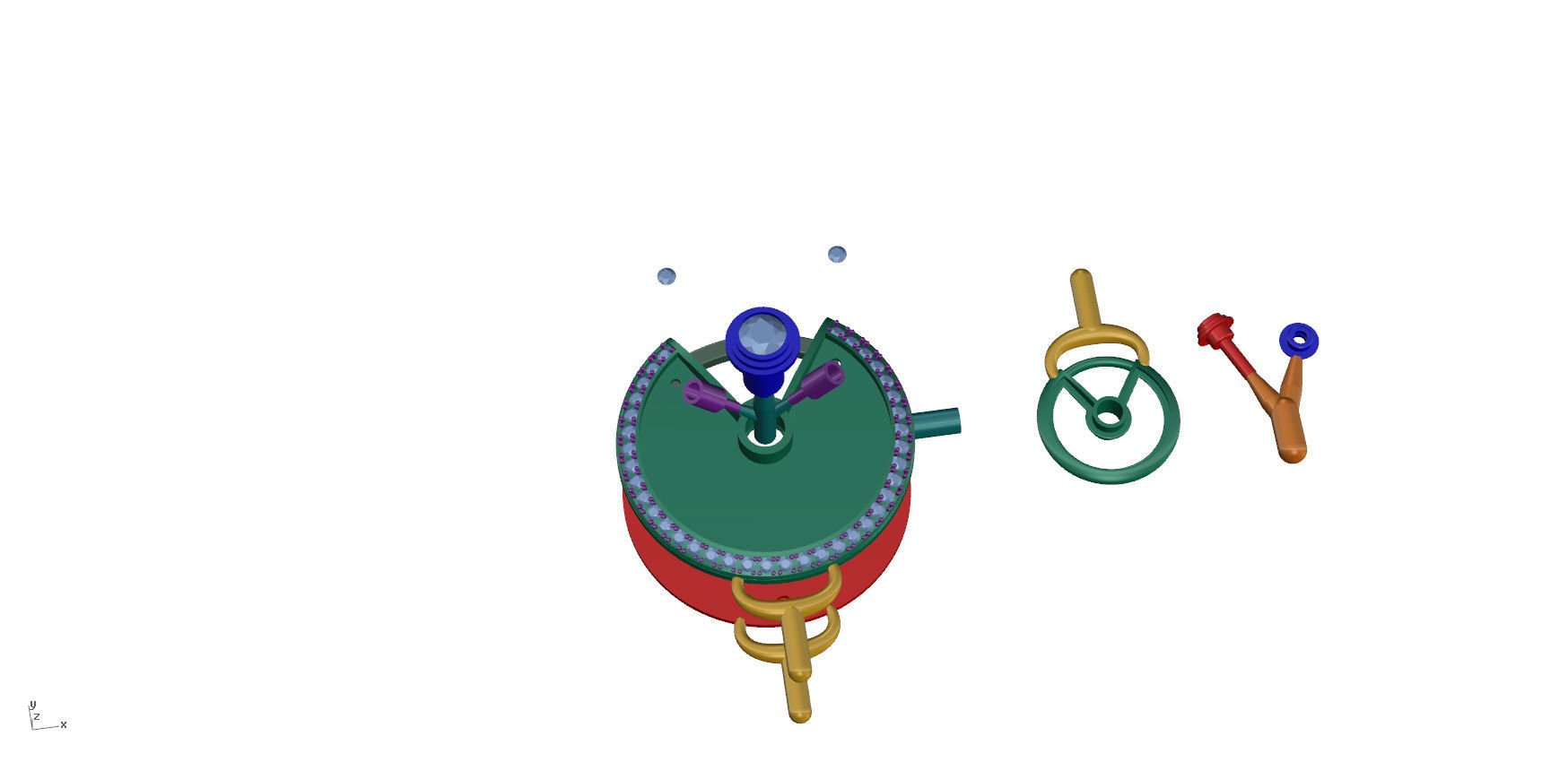 Amulette Necklace 3D print model_10