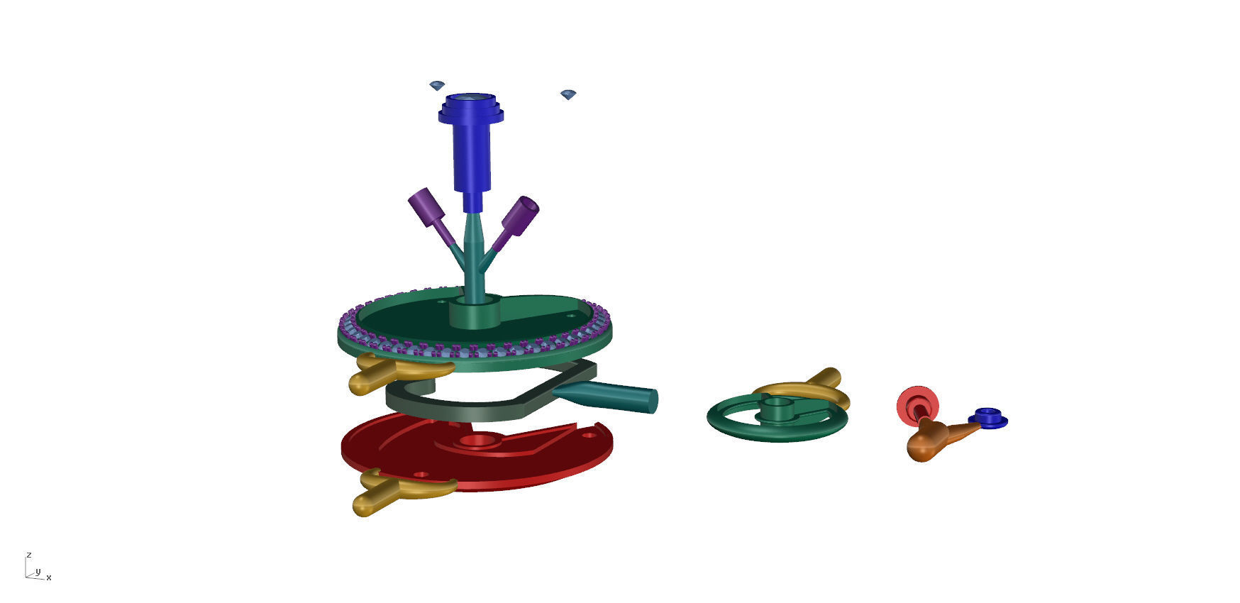 Amulette Necklace 3D print model_15