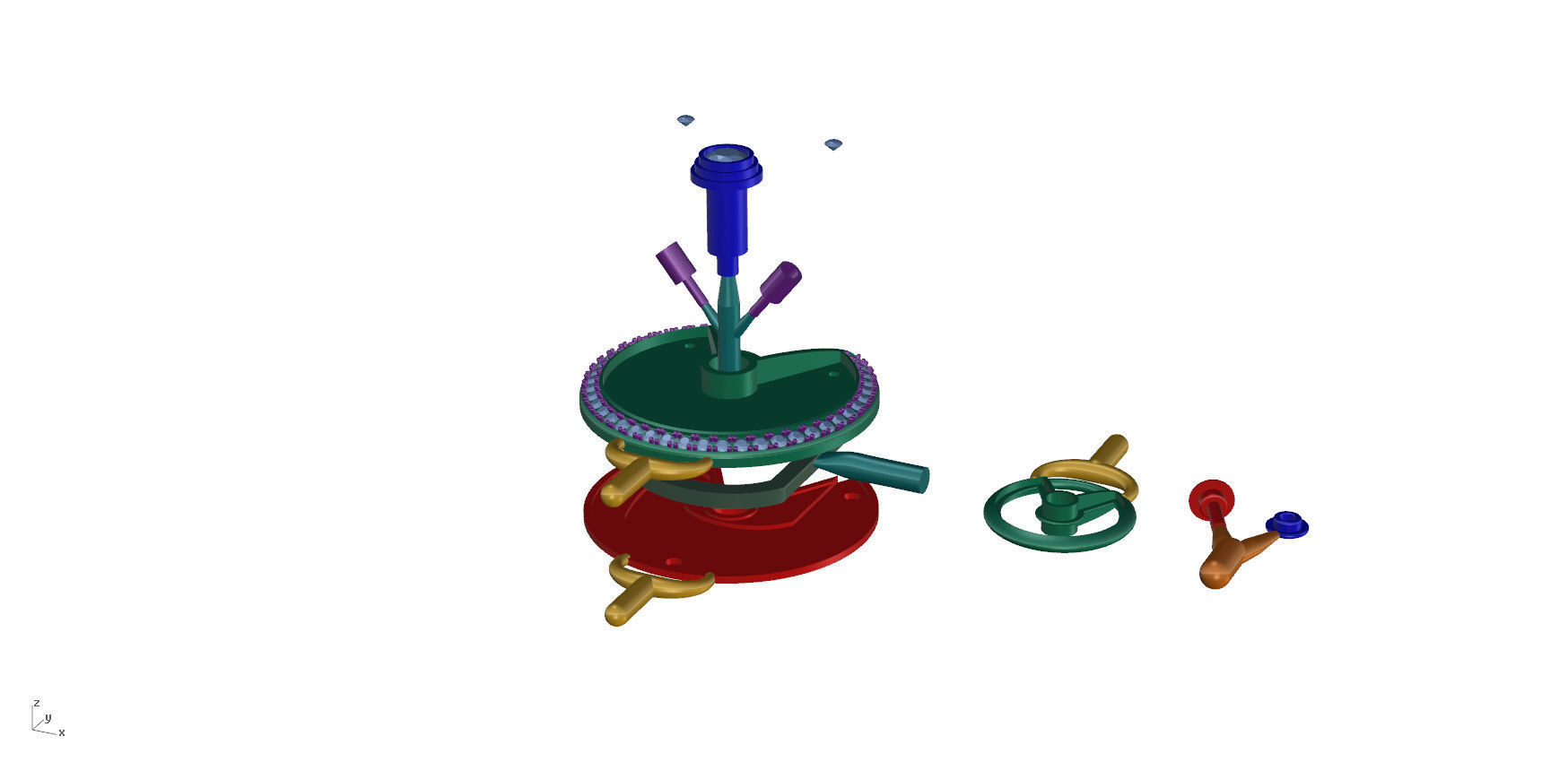 Amulette Necklace 3D print model_7