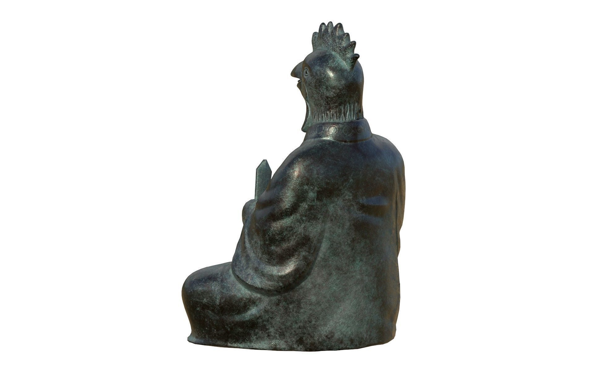 Zodiac  Rooster 3D print model_4