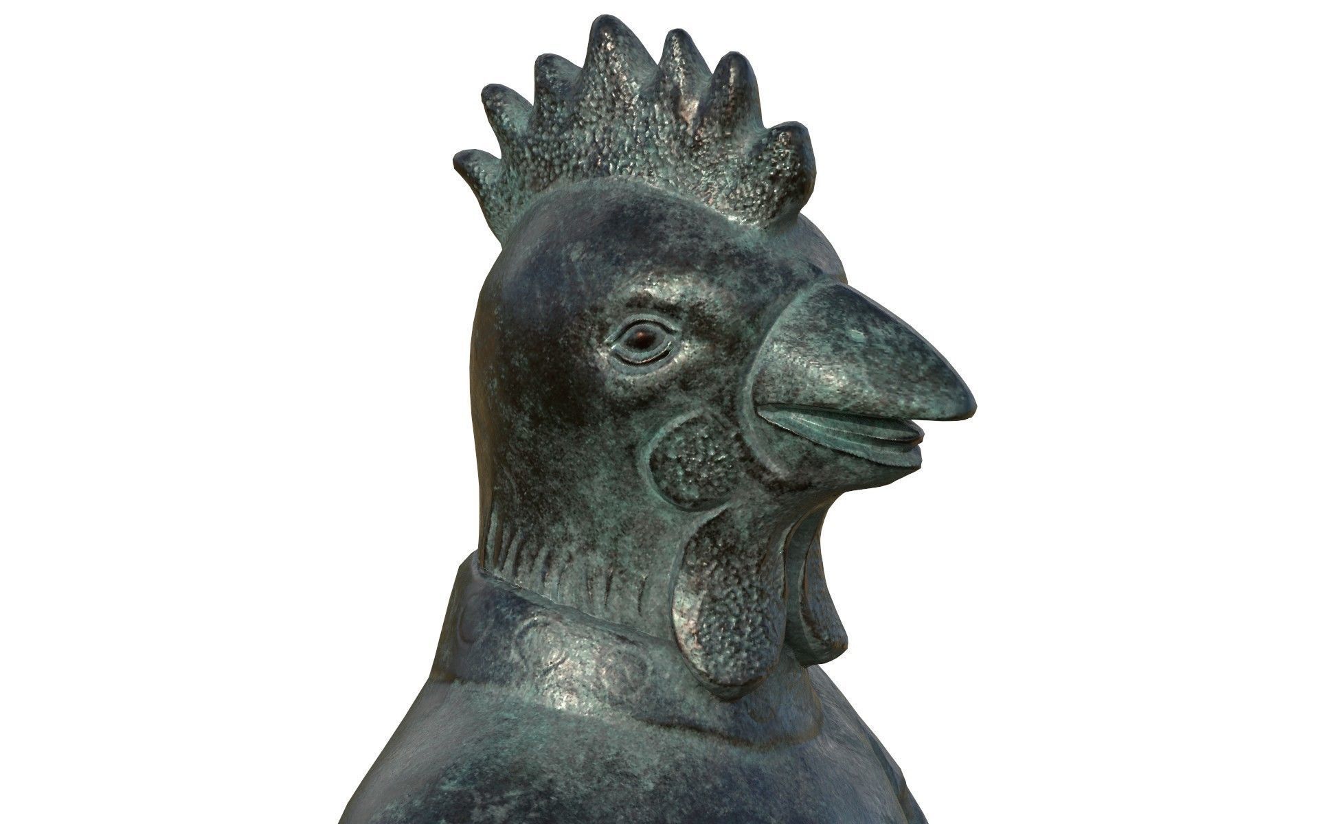 Zodiac  Rooster 3D print model_6