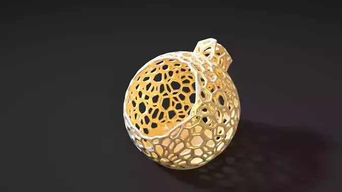 Christmas Ball 4 3D print model