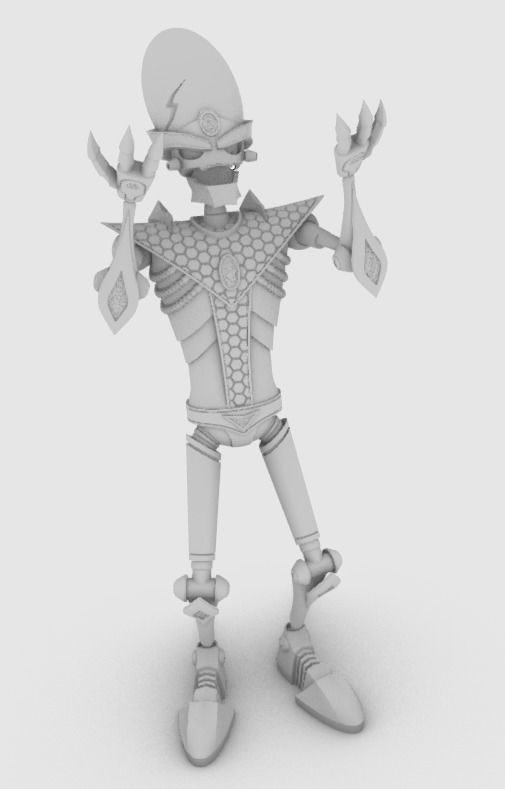 NEFARIOUS RATCHET AND CLANK 3D print model_7