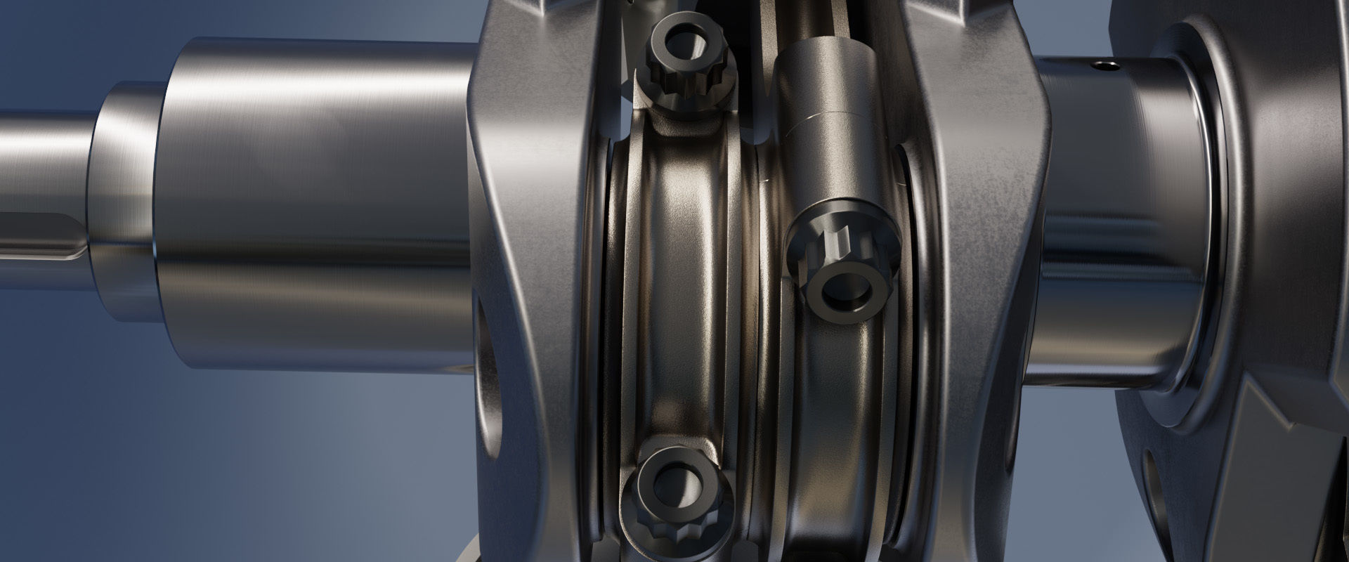 Animated V8 Engine 3D model_29