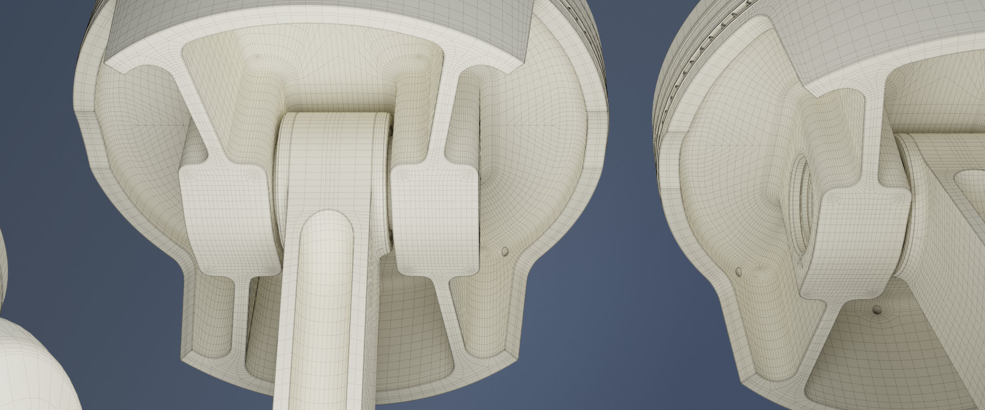 Animated V8 Engine 3D model_34