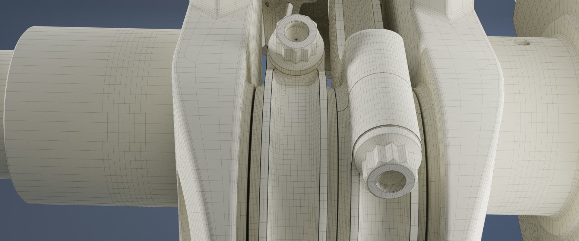 Animated V8 Engine 3D model_30