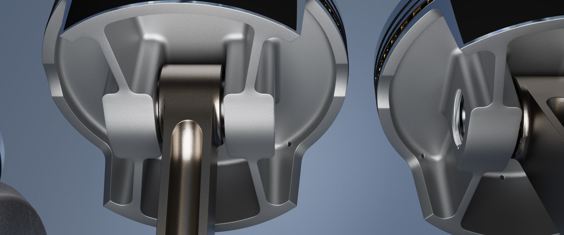 Animated V8 Engine 3D model_33