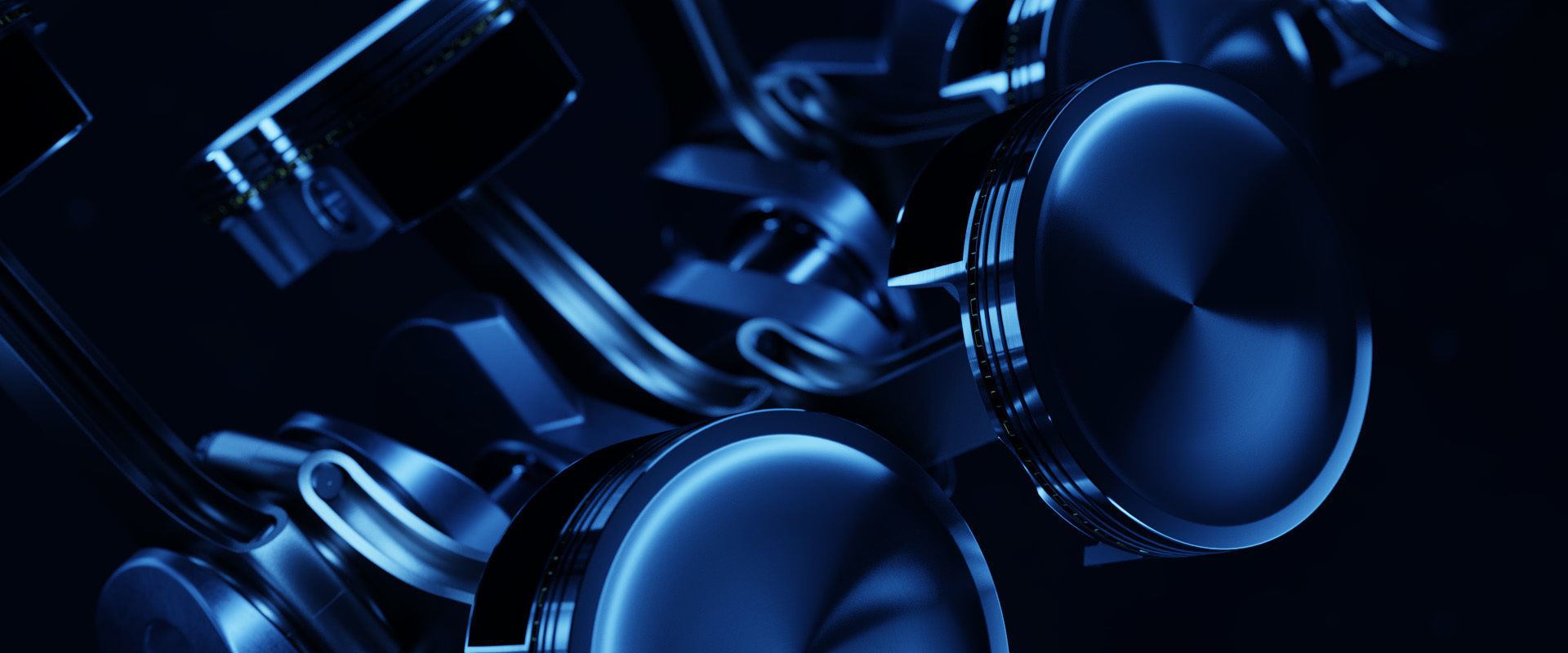 Animated V8 Engine 3D model_35