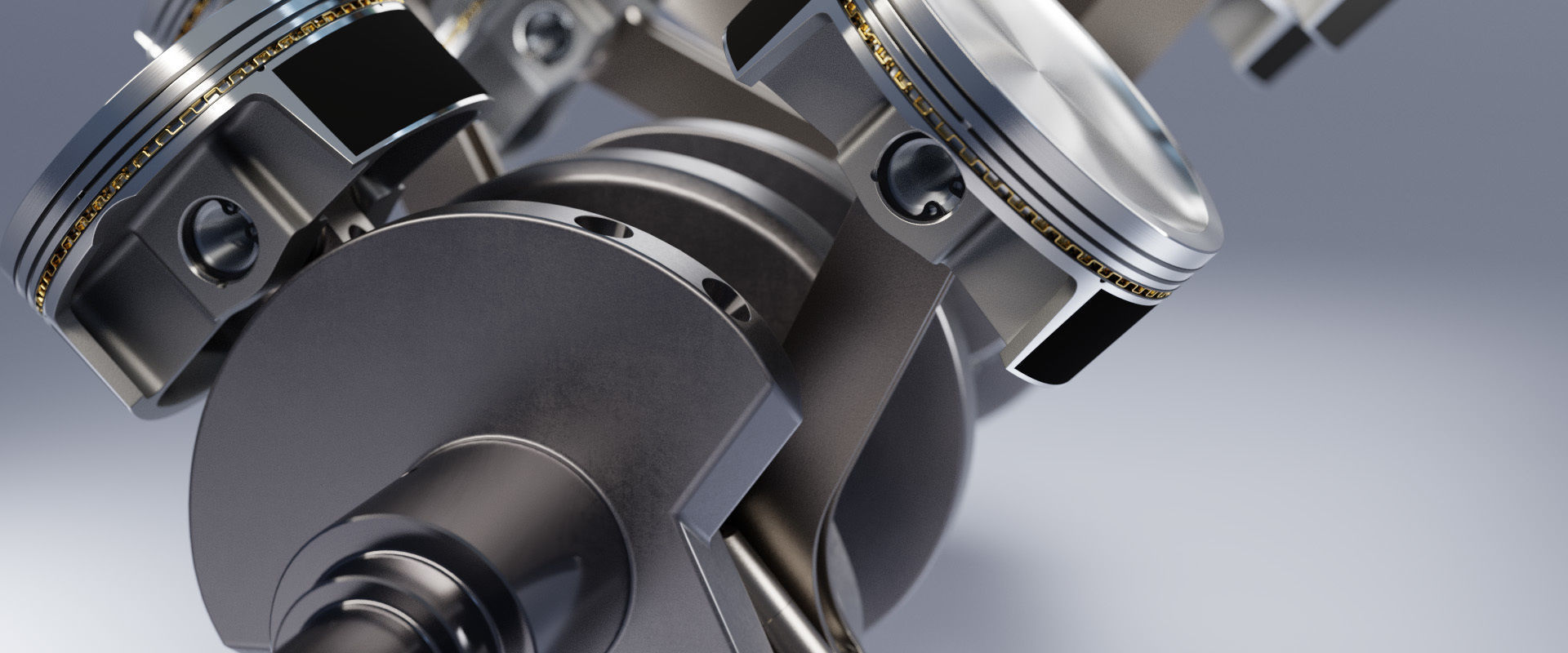 Animated V8 Engine 3D model_31