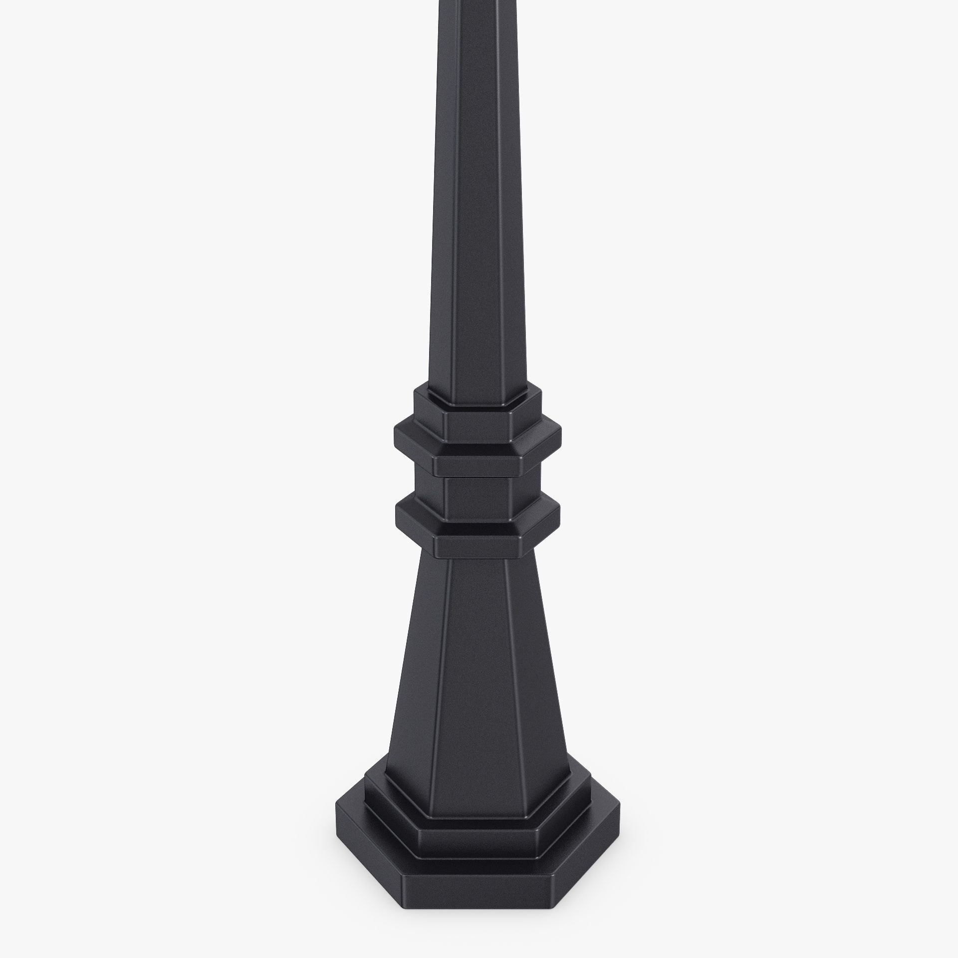 Vintage Streetlight v 3 3D model_5