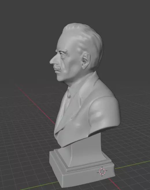Thomas Mann 3D print model_7