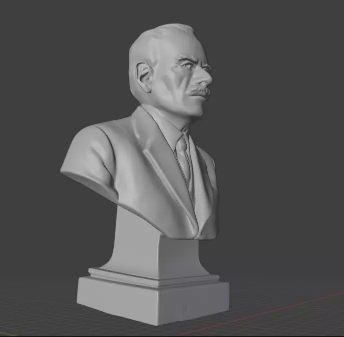 Thomas Mann 3D print model_18