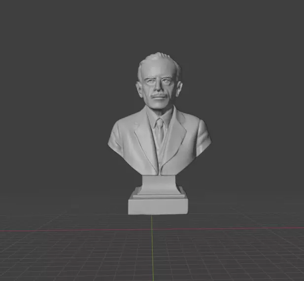 Thomas Mann 3D print model_0
