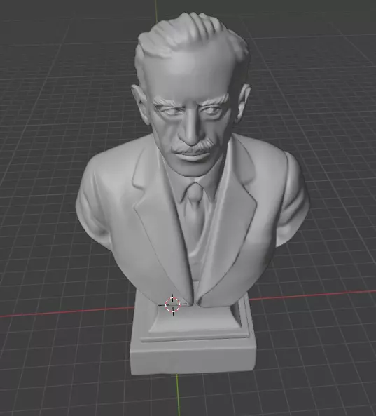Thomas Mann 3D print model_3