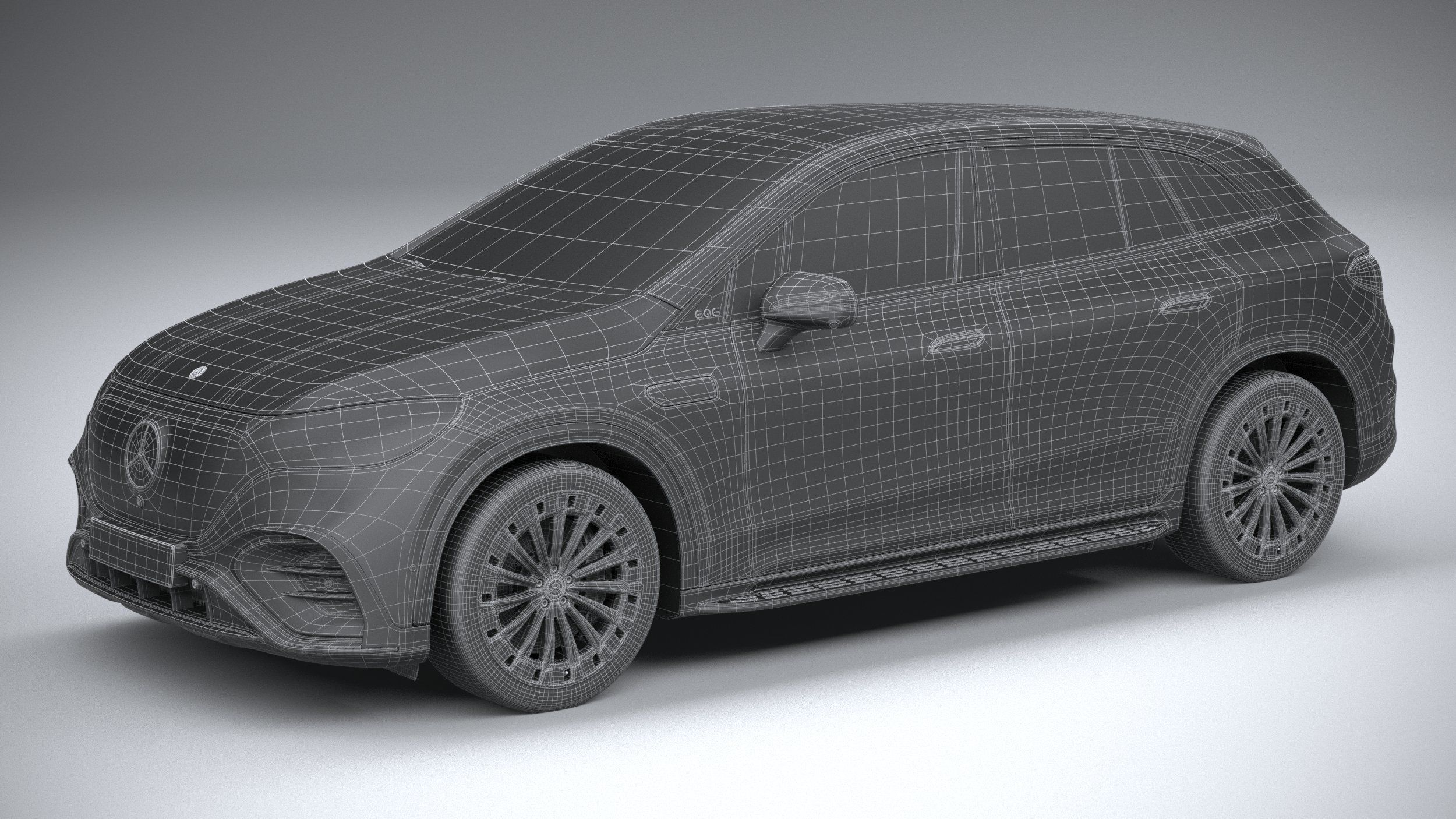 Mercedes-Benz EQE SUV 2024 3D model_28