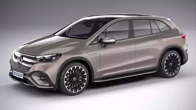 Mercedes-Benz EQE SUV 2024 3D model