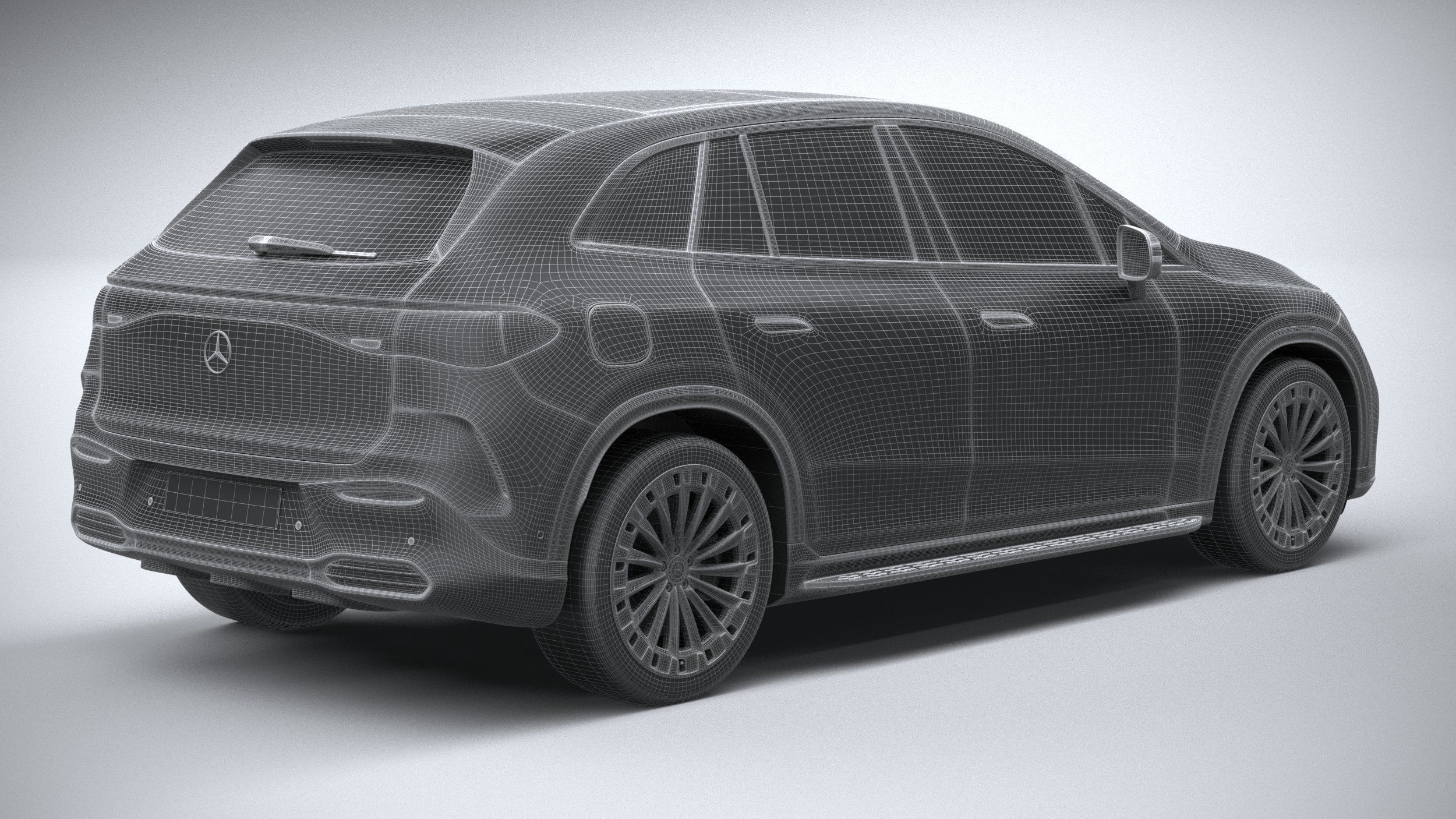 Mercedes-Benz EQE SUV 2024 3D model_27