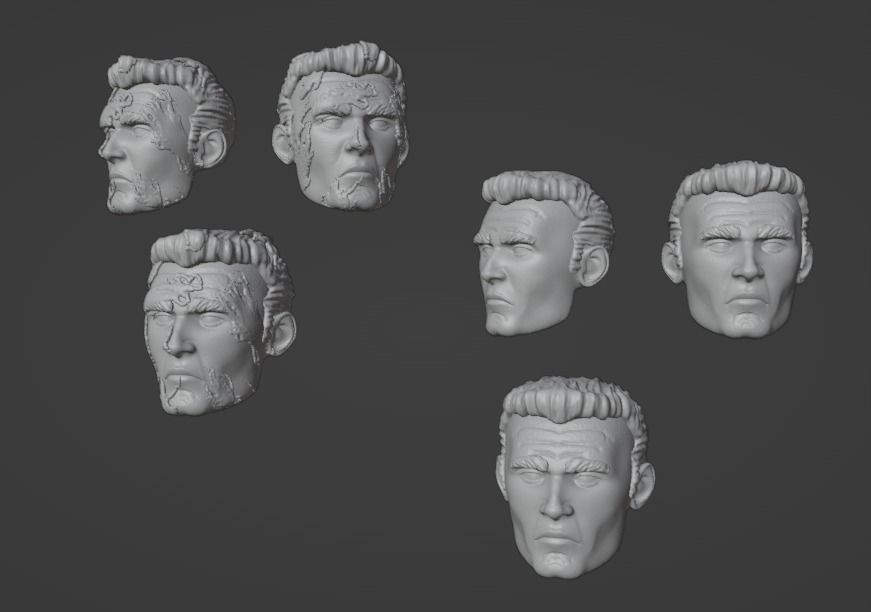 Venom Eddie Brock Head Free 3D print model_2