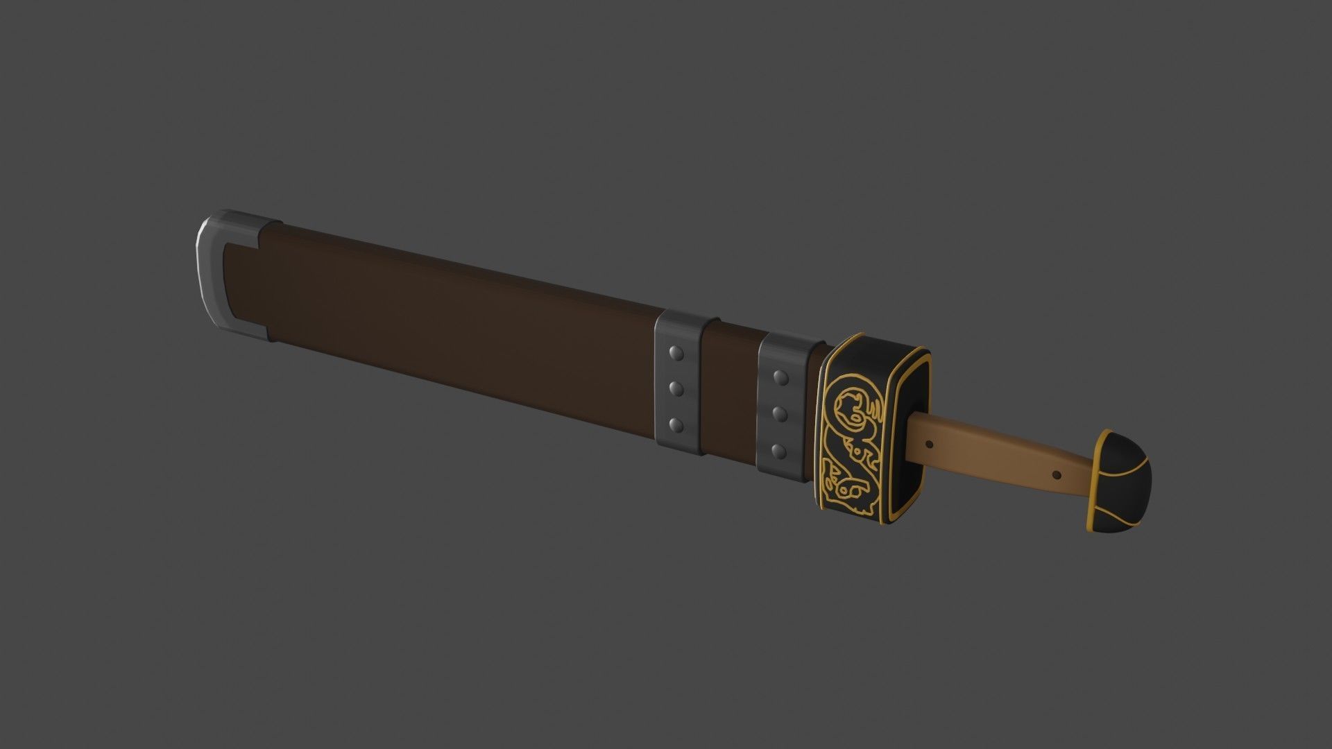 Askeladd Sword - Vinland Saga 3D print model_11