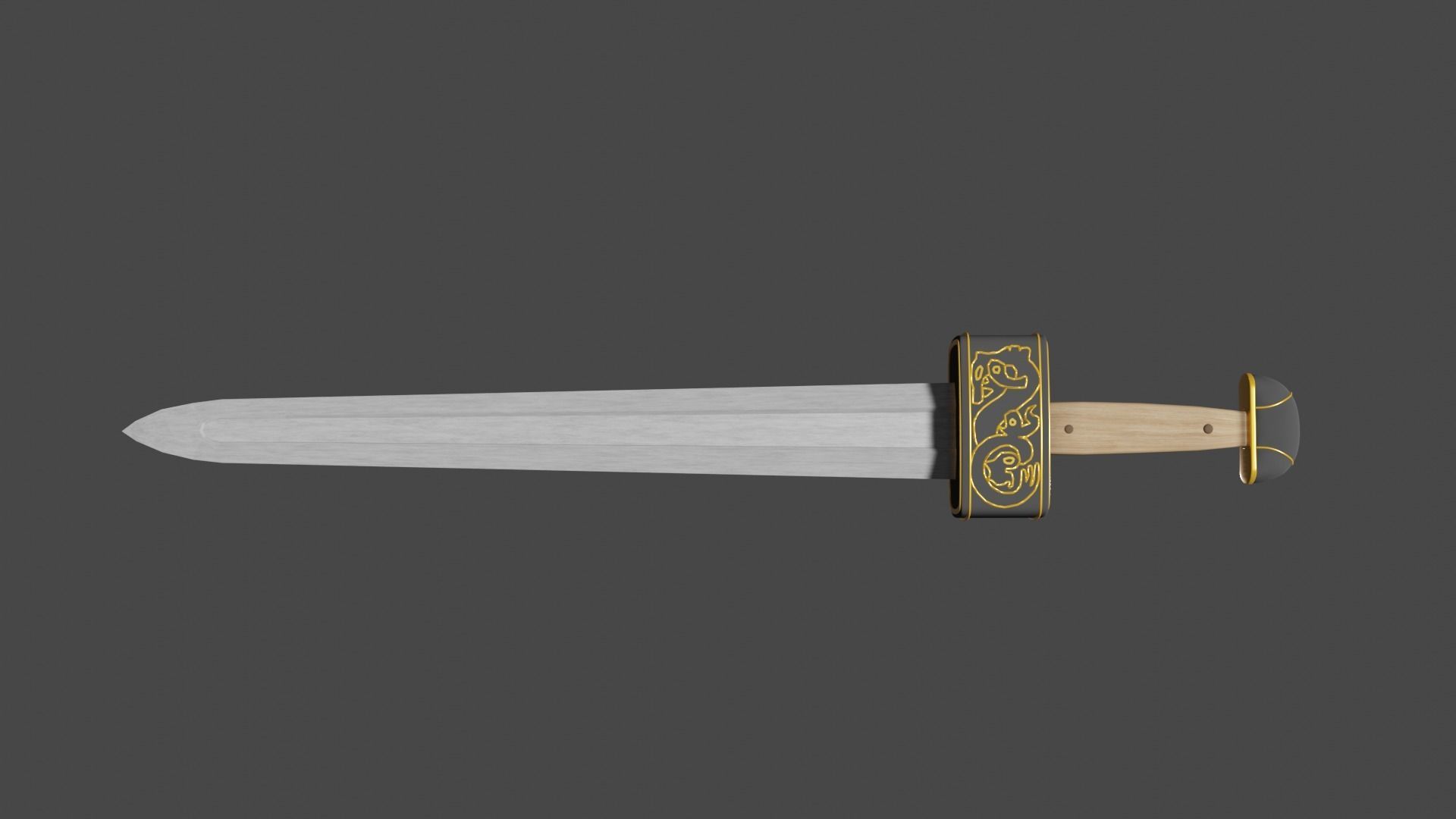 Askeladd Sword - Vinland Saga 3D print model_4